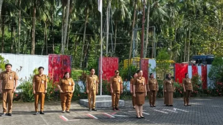 Kecamatan Liktim Gelar Apel Hari OTDA ke 30 Tahun