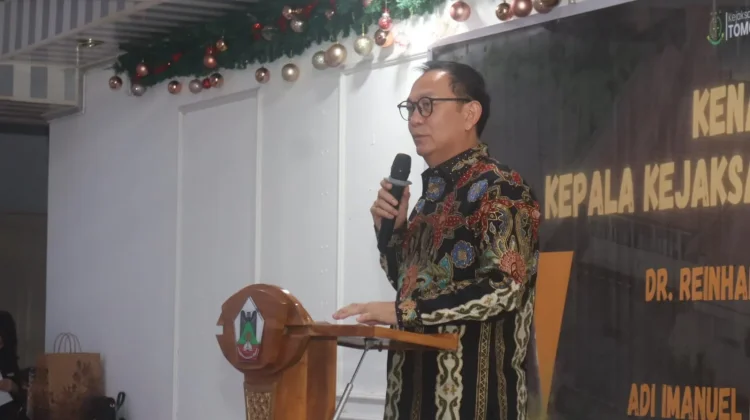 Hadiri Kenal Pamit Kajari Tomohon, Senduk Tegaskan Sinergi untuk Kemajuan Daerah