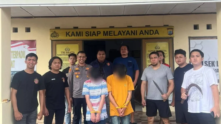 Resmob Minahasa Amankan Pelaku Penikaman di Langowan Barat