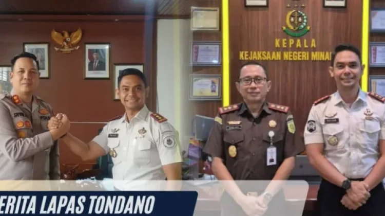 Kalapas Tondano Jalin Koordinasi dengan Polres dan Kejari Minahasa