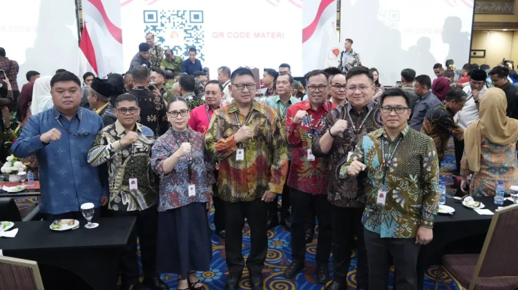 Wabup Minahasa Hadiri Penutupan Bimtek ASWAKADA 2026