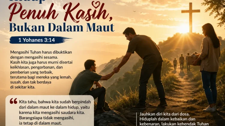 RHK Rabu, 29 April 2026 Hidup Penuh Kasih, Bukan Dalam Maut