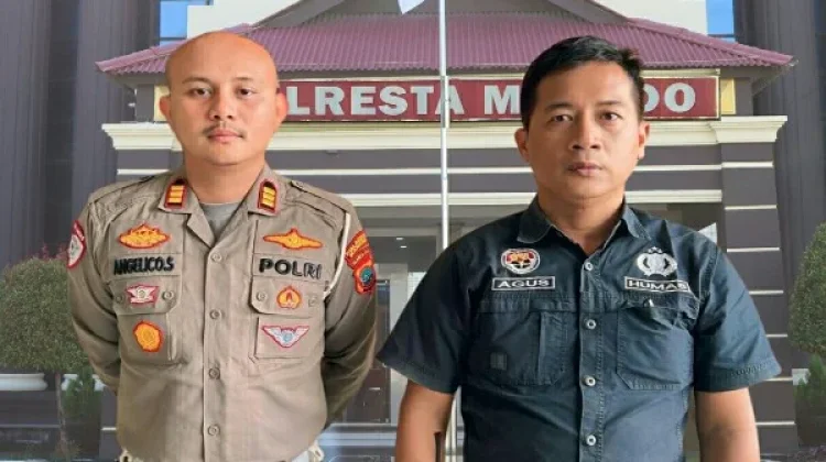 Tersangka Lakalantas di Wanea Resmi Ditahan Polresta Manado