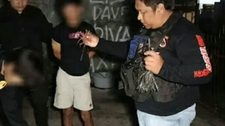 Tim Tarsius Ringkus Pelaku Panah Wayer di Kota Bitung