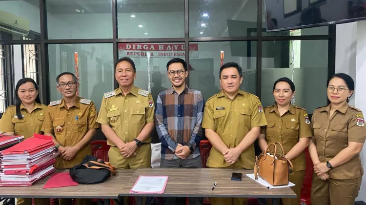 Bupati Wongkar Lakukan Peninjauan Langsung Proses Pemeriksaan LKPD Minsel 2025