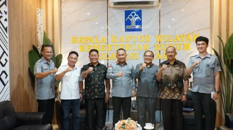 Kakanwil Kemenkum Sulut Terima Konsultasi Hukum dari PT PPSU
