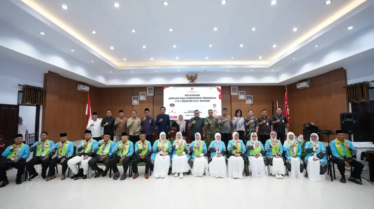 Pemkab Minahasa Lepas 17 Calon Jamaah Haji 2026