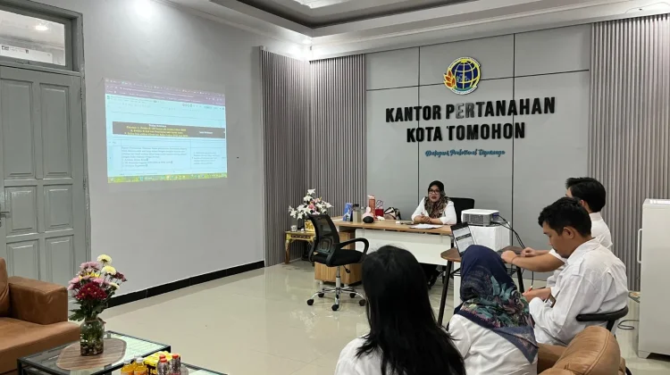 Kepala Kantah Tomohon Pimpin Monitoring LKE Menuju WTAB