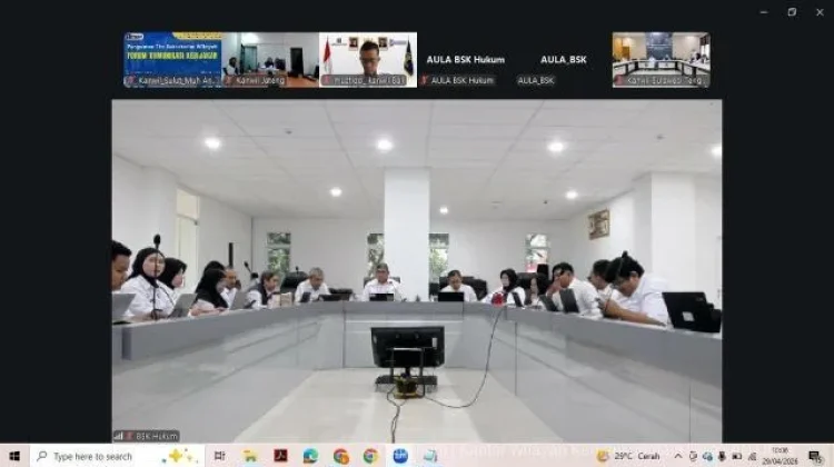 Kanwil Kemenkum Sulut Perkuat Kapasitas Tim Sekretariat Wilayah