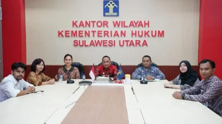 Ikuti Evaluasi Kinerja BPHN, Kemenkum Sulut Siap Tingkatkan Pembinaan Hukum 2026