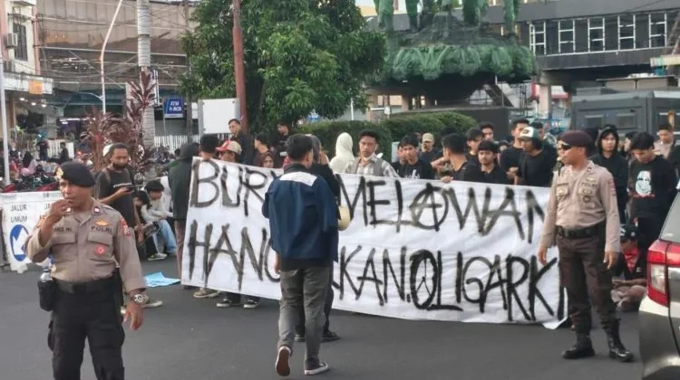 Polresta Manado Amankan Aksi Mayday, Long March Berlangsung Tertib