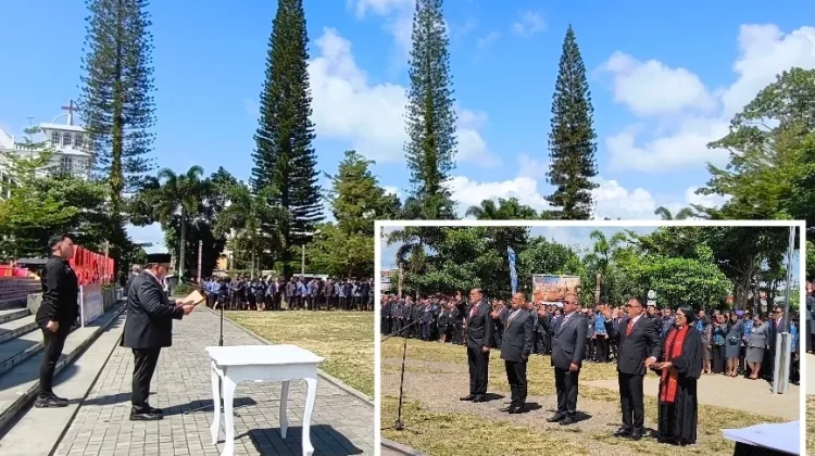 Gebrakan Birokrasi di Hardiknas, Bupati Minahasa Lantik 4 Pejabat Eselon II