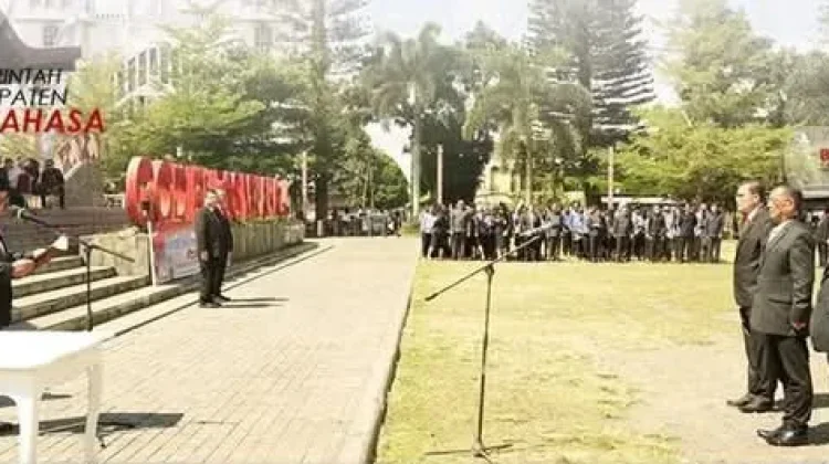 Pelantikan ASN Pimpinan d Minahasa