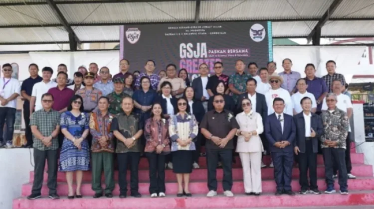Paskah Bersama dan HUT ke-85 GSJA, Bupati Minahasa Ajak Perkuat Iman dan Kebersamaan