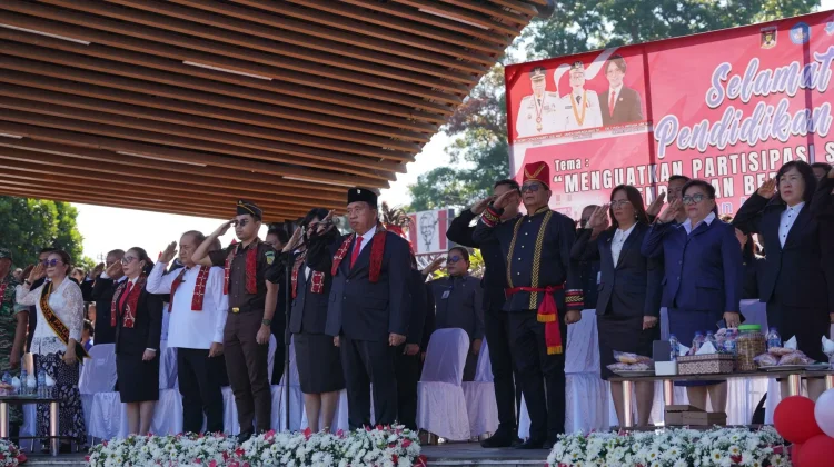 Pemkab Minahasa Peringati Hardiknas 2026, Tegaskan Komitmen Majukan Pendidikan