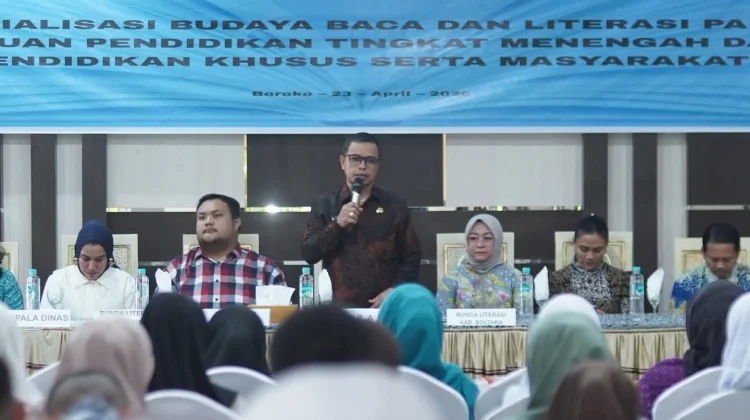 Sosialisasi Budaya Baca dan Literasi pada SPTM serta Pendidikan Khusus