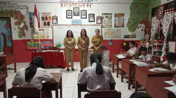 ASAJ di SD GMIM 27 Manado Dimulai, 15 Siswa Kelas VI Ikuti Ujian
