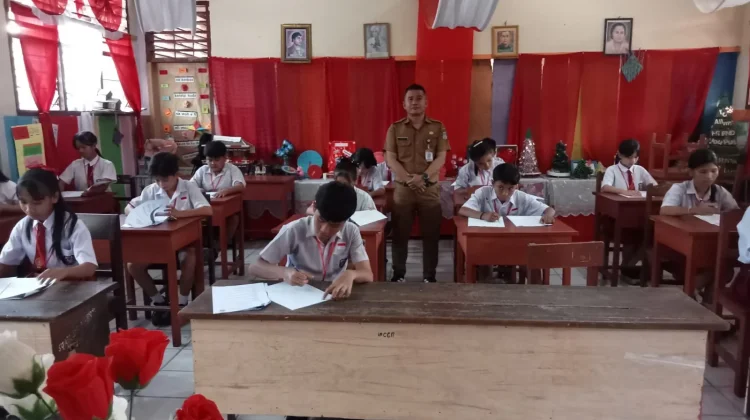 ASAJ SD Negeri 21 Manado Dimulai, 52 Siswa Kelas 6 Ikuti Ujian