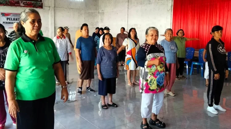Pemdes Klabat Gelar Prolanis Sinergi Dengan Puskesmas Tatelu