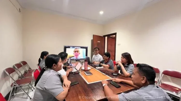 Dorong Regulasi Adaptif, Kanwil Kemenkum Sulut Ikuti Uji Publik RUU Hak Cipta