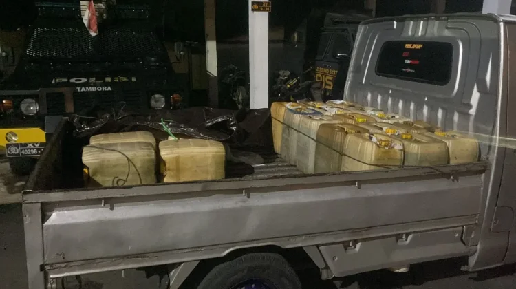 Polres Kotamobagu Ungkap BBM Ilegal Seret Dua Warga Boltim