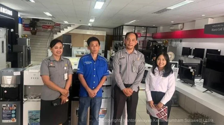 Pastikan Standar dan Kepatuhan, Kemenkum Sulut Resertifikasi Pusat Perbelanjaan