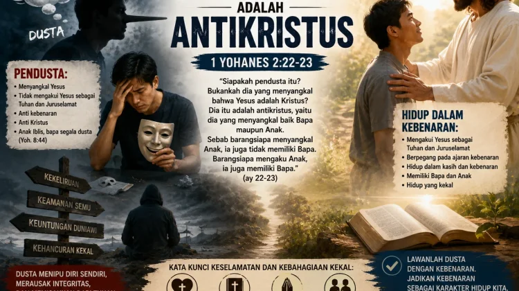 RHK Rabu, 6 Mei 2026 Pendusta Disebut Antikristus