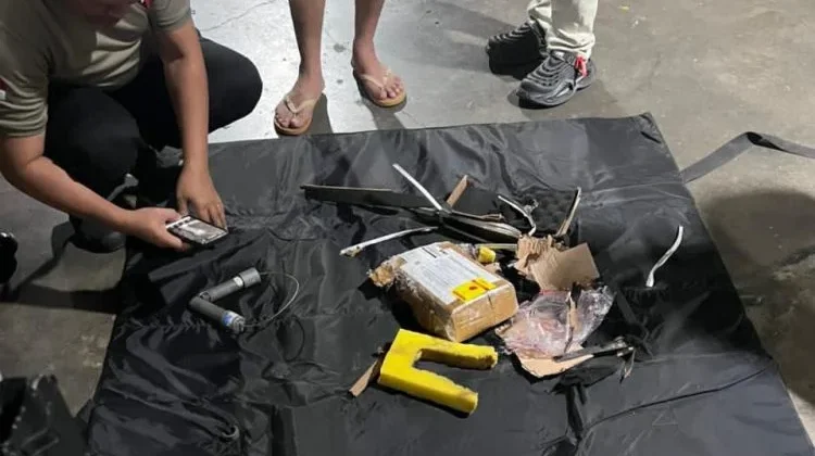 Polsek Bandara Amankan Paket Mencurigakan di Kargo Sam Ratulangi
