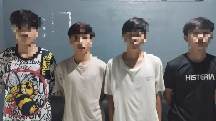 Polsek Tikala Amankan 4 Remaja Terduga Pelaku Panah Wayer, Satu Pelaku Utama