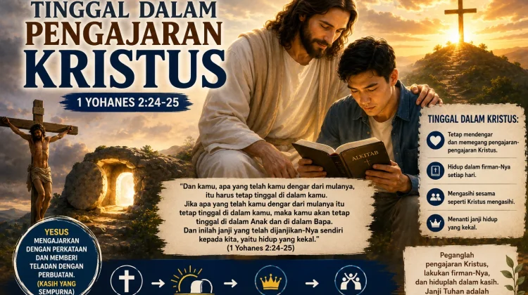 RHK Kamis, 7 Mei 2026 Tinggal Dalam Pengajaran Kristus
