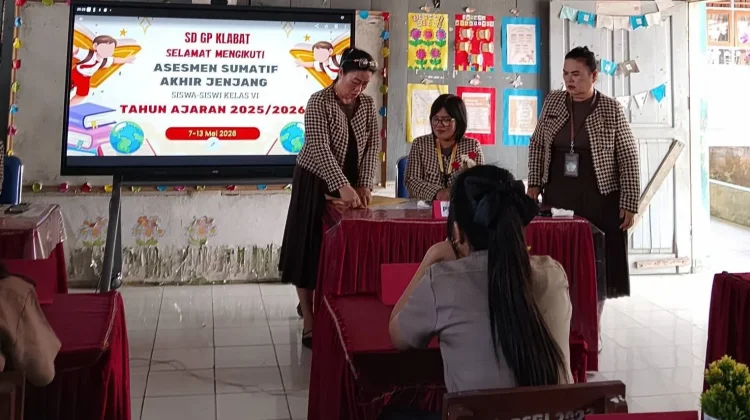 Kelas 6 SD GPDI Klabat Jalani Asesment Sumatif Akhir Jenjang 2026