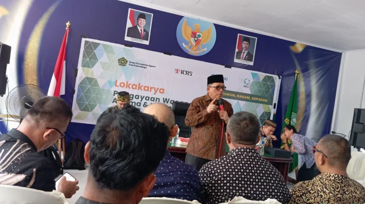 Ulyas Taha Buka Lokakarya Pengayaan Wacana Agama dan Keragaman di Kotamobagu