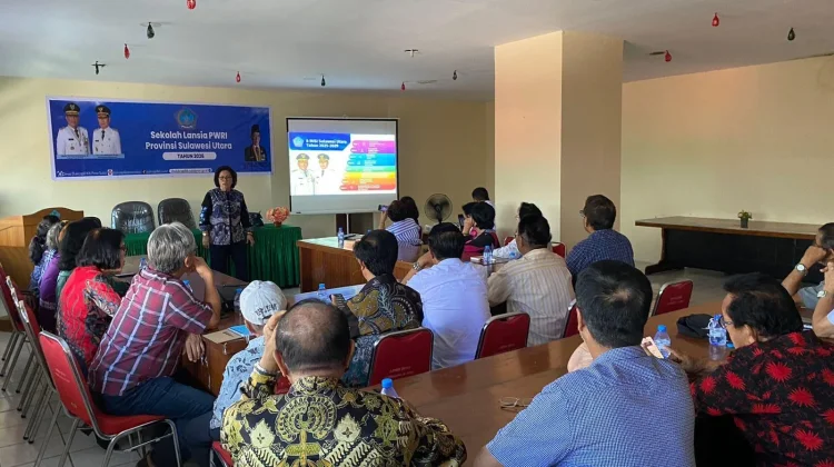 PWRI Sulut Ajak Lansia Tetap Produktif dan Bahagia di Usia Senja