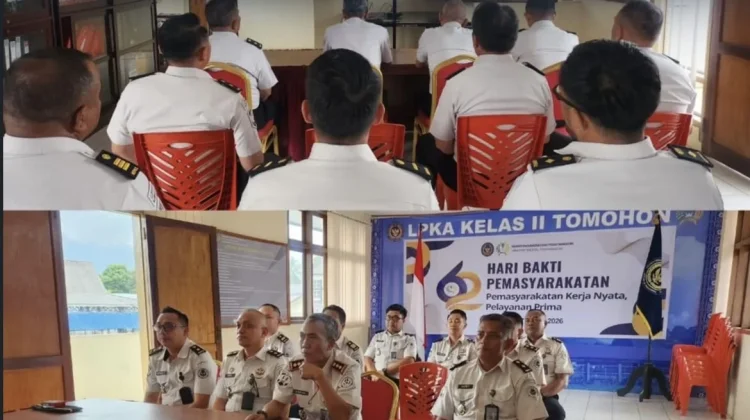 LPKA Tomohon Ikuti Rapat Anev Kinerja Triwulan I 2026