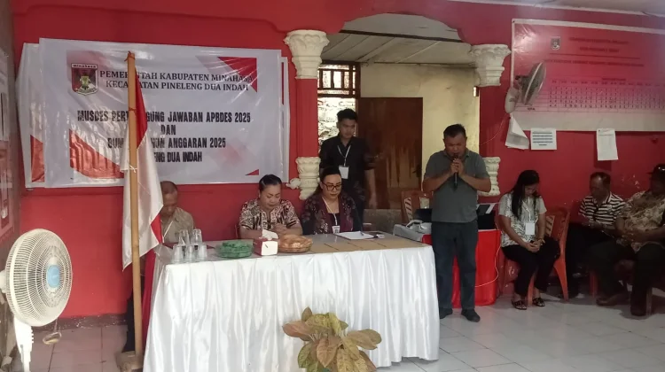 4 Calon Hukum Tua Desa Pineleng Dua Indah Ditetapkan