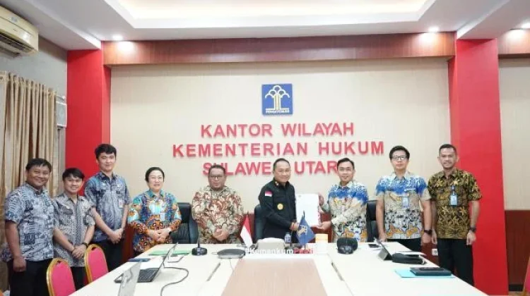 Kanwil Kemenkum Sulut Harmonisasikan Ranpergub Perubahan APBD Tahun 2026