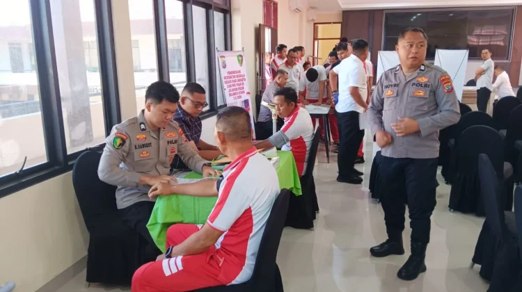 Sie Dokkes Polres Kotamobagu Gelar Pemeriksaan Kesehatan Berkala TA 2026