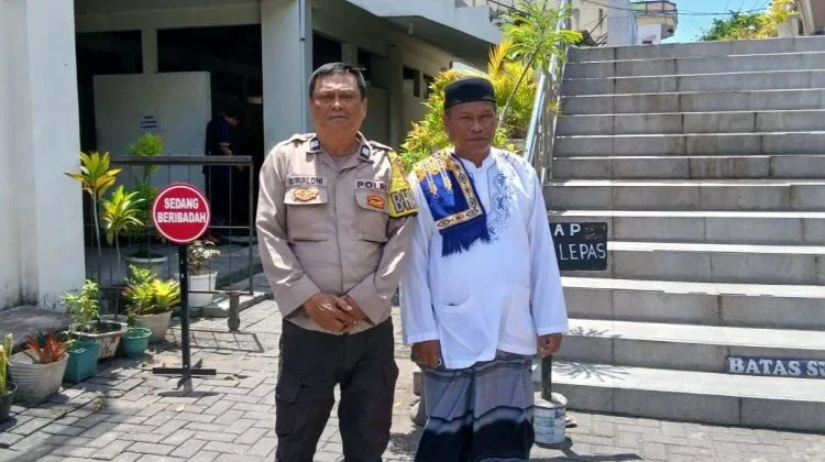 Personel Polresta Manado Gelar Paja Somat, Jaga Keamanan Ibadah Salat Jumat