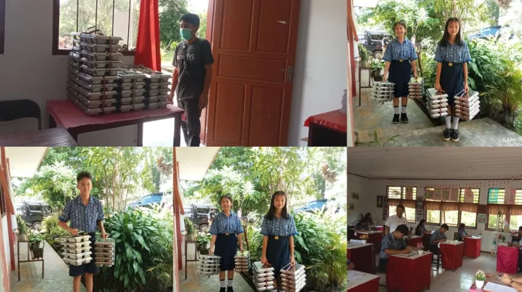 USAJ Selesai, Distribusi Makan Bergizi Gratis di Kawangkoan Utara Kembali Normal