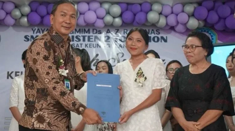 BPMP Sulut Hadiri Penamatan SMKS Kristen 2 Tomohon, Perkuat Mutu Siswa