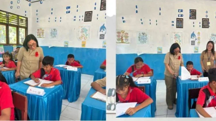 Dinas Pendidikan Minut Monitoring Pelaksanaan Asesmen Sumatif Akhir Jenjang SD