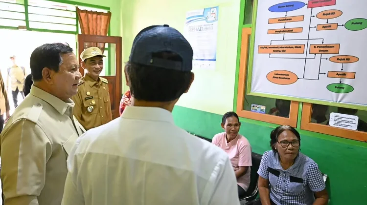 Presiden Prabowo Bantu Sarpras Faskes di Pulau Miangas
