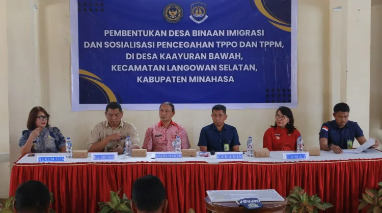 Kayuuran Bawah Desa Binaan Imigrasi Manado
