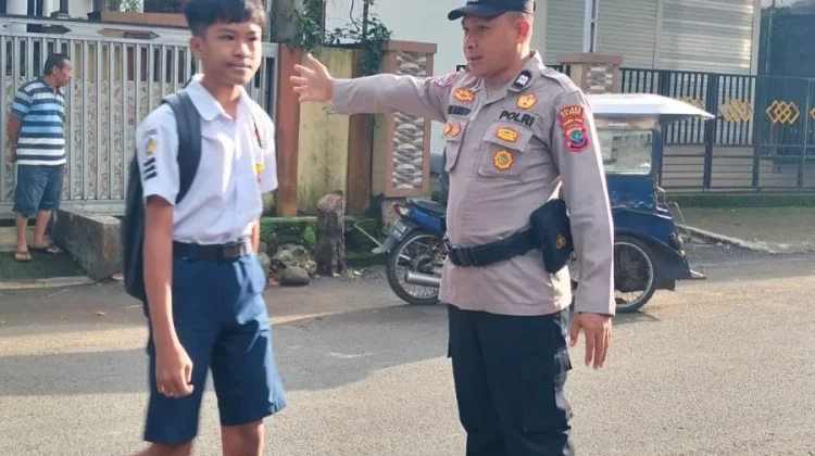 Polres Kotamobagu Laksanakan Kegiatan Strong Point di Sejumlah Titik Strategis