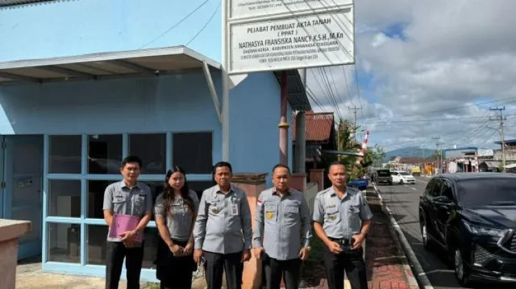 Kakanwil Kemenkum Sulut Sambangi Notaris di Minahasa Tenggara