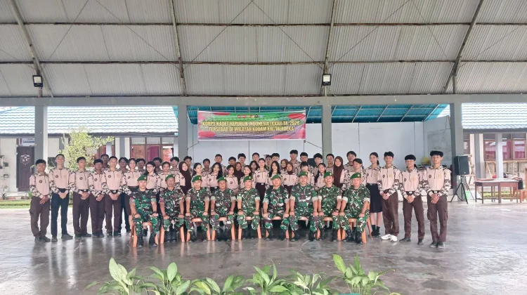 Kasdim 1302/Minahasa Tutup Program KKRI 2026 di SMA Negeri 3 Tondano