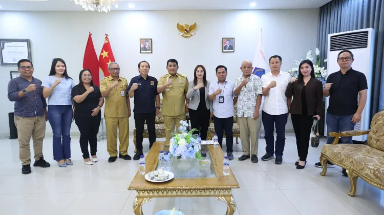 Gubernur Sulut Terima Audiensi PWI, Dorong Penguatan Profesionalisme Pers