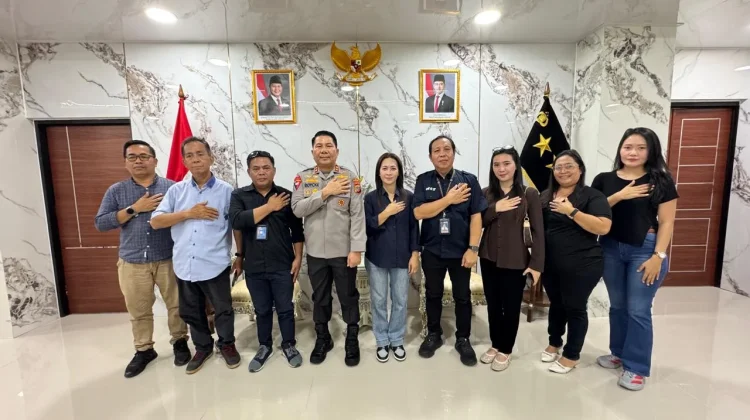 Audiensi PWI Sulut dan Kapolda, Bahas Penguatan Kemitraan Pers dan Kepolisian