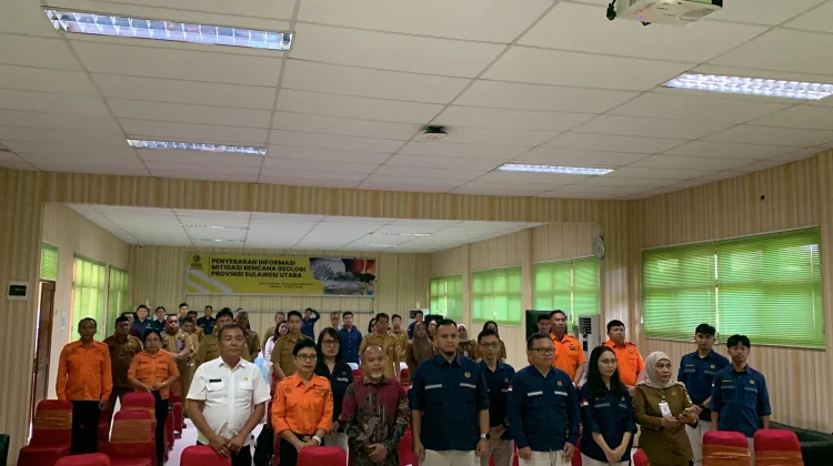 Balai PGAMBGT Gelar Sosialisasi Mitigasi Bencana Geologi di Sulut