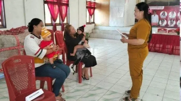 Posyandu Desa Paslaten, Puskesmas Batu Periksa Kesehatan dan Penyuluhan